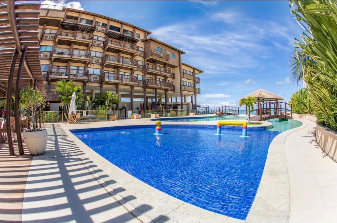 Barra Bali Ap 06 - Paraiso A Beira Mar Barra de São Miguel Exterior foto