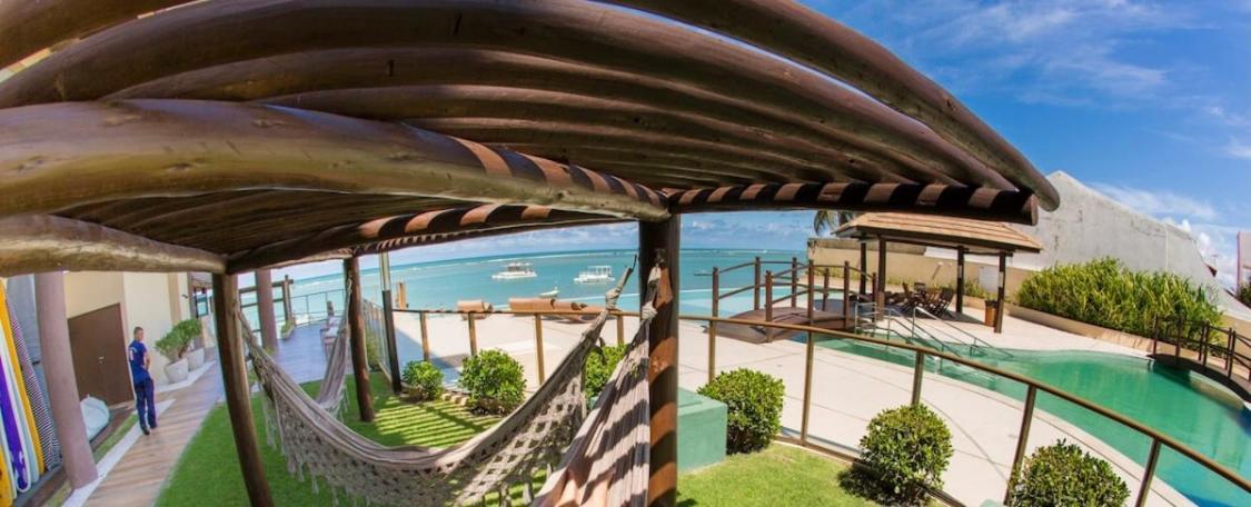 Barra Bali Ap 06 - Paraiso A Beira Mar Barra de São Miguel Exterior foto